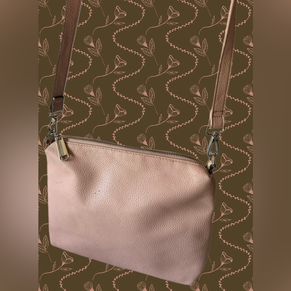 Steve Madden Blush Faux Leather Crossbody